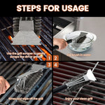 Grill Brush with Extra Strong Long Handle