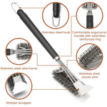 Grill Brush with Extra Strong Long Handle