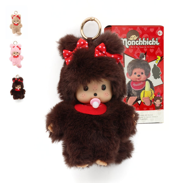 Girly Baby Monkey keychain