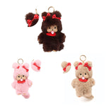 Girly Baby Monkey keychain